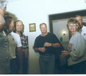 in the foyer